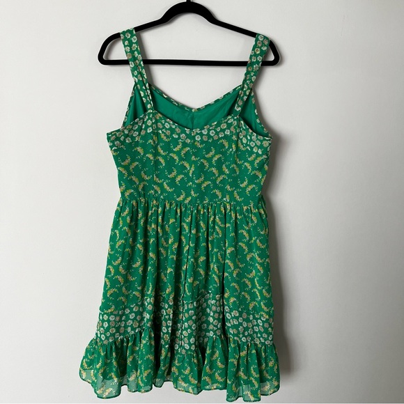 Super Cute Floral Ruffle Floral Dress - Picture 9 of 14